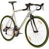 Galano 700C 28 Zoll Rennrad Vuelta Sti 4 Rahmengrößen 2 Farben, Farbe:grau/grün, Rahmengrösse:62 cm