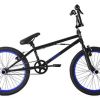 KS Cycling BMX Freestyle 20'' Yakuza Fahrrad, schwarz-Blau, 20
